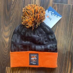 NWT San Francisco Giant Race Pom Pom Knit Hat/Beanie by Bocco